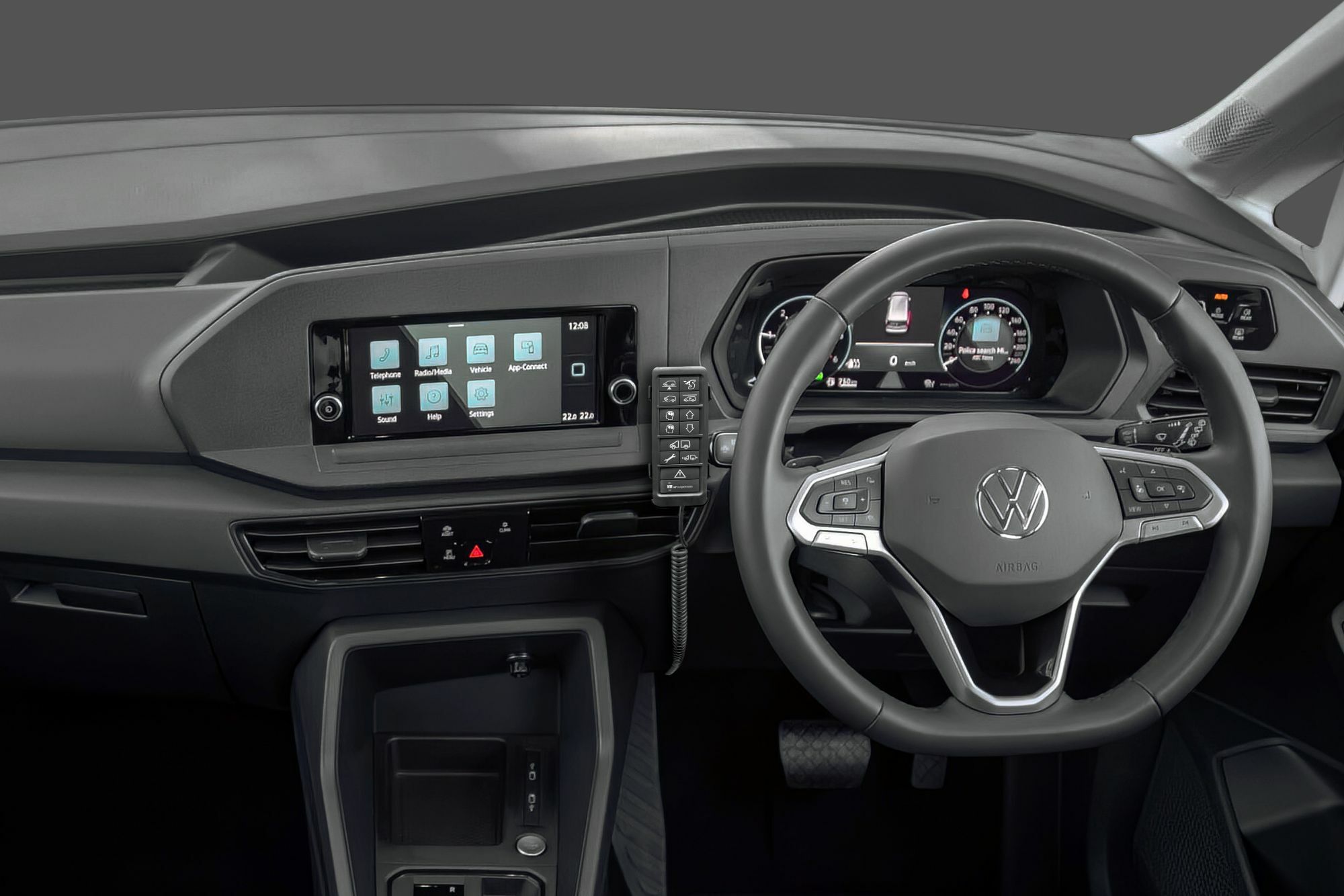 VW Caddy SWB Interior 1